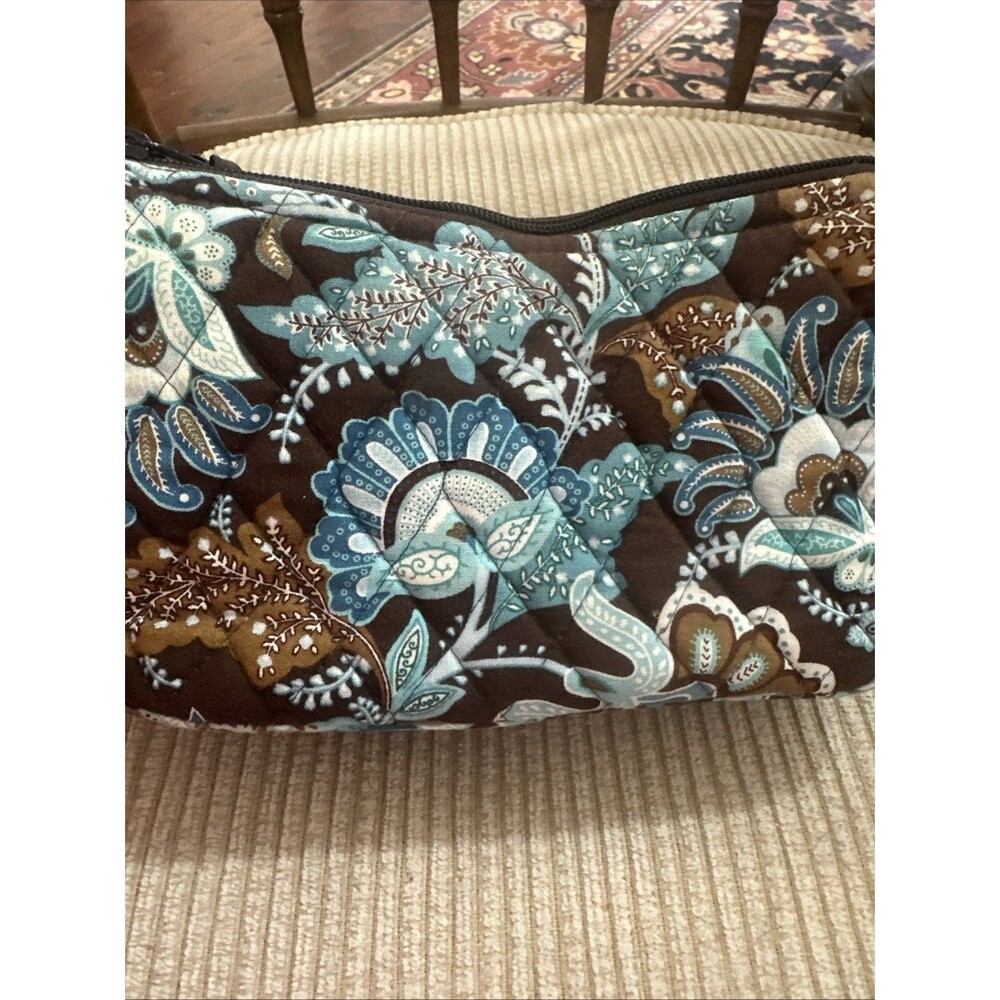 Vera Bradley Mini Crossbody Bag Java Blue - Picture 4 of 7